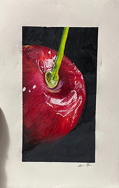 Painting of Cherry